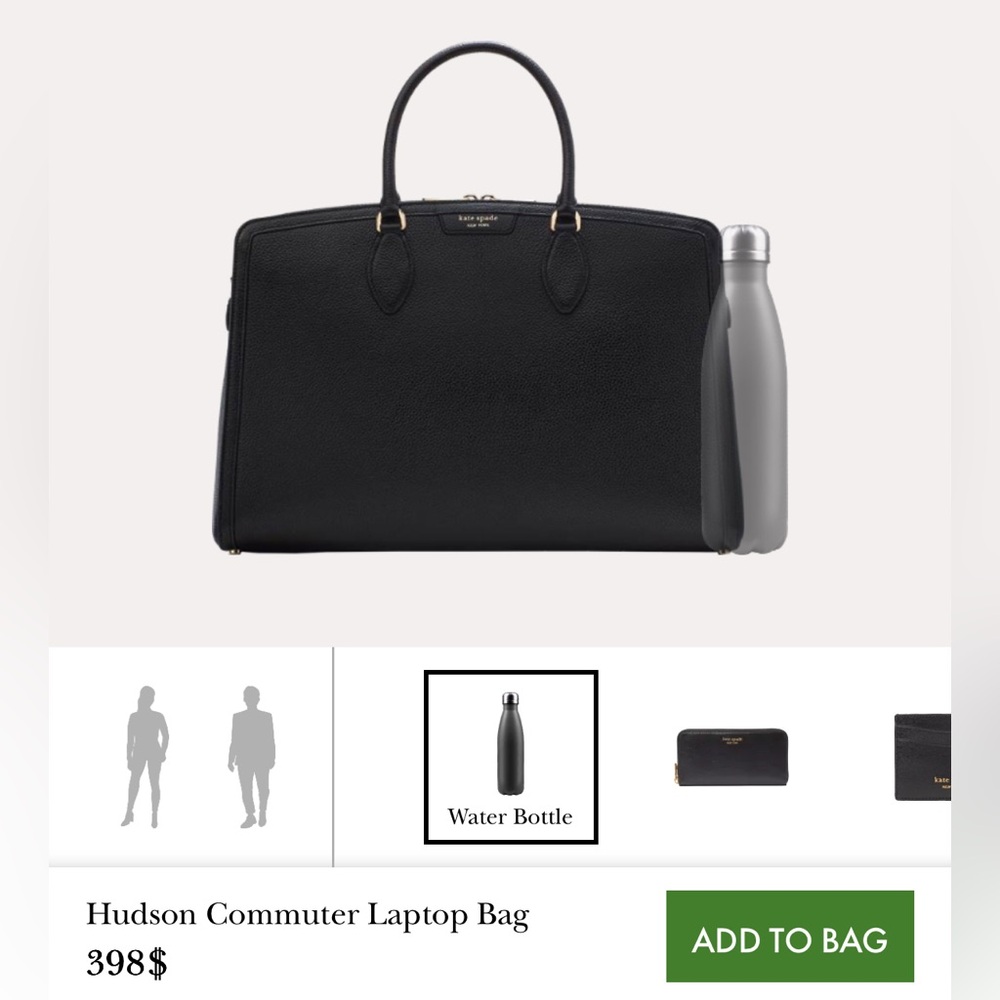 NWOT Hudson Commuter Laptop Bag - Picture 5 of 10
